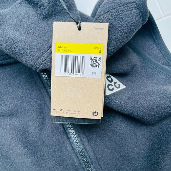 Nike ACG Polartech Wolf Tree 'Black' HJ2468-010 Vest Multi Size - Picture 2 of 5